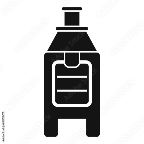 Grill smokehouse icon simple vector. Bbq barbecue