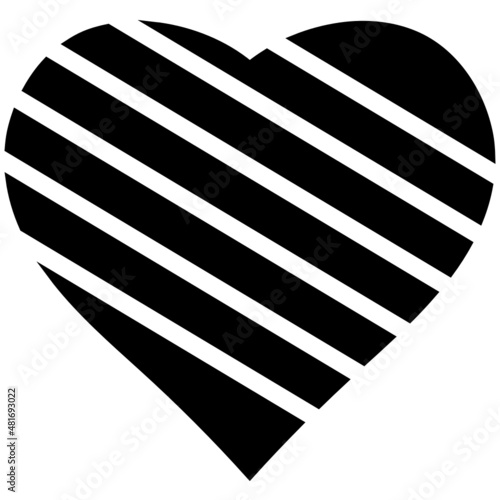 Love and Romance Hearts Vectors Isolated
