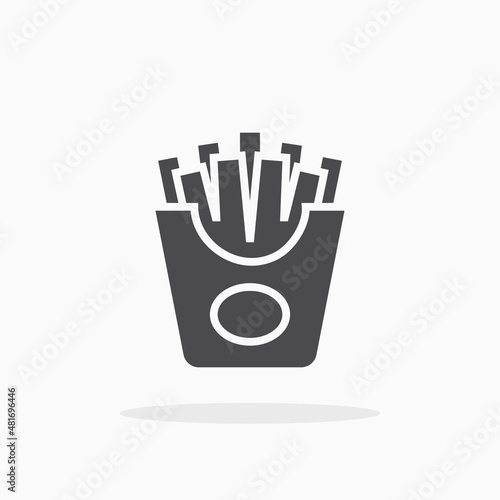 French fries icon.