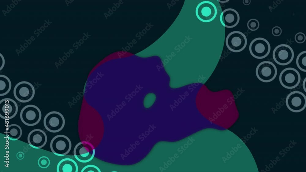 Corporate style with waves and dots pattern, motion abstract business and corporate style background