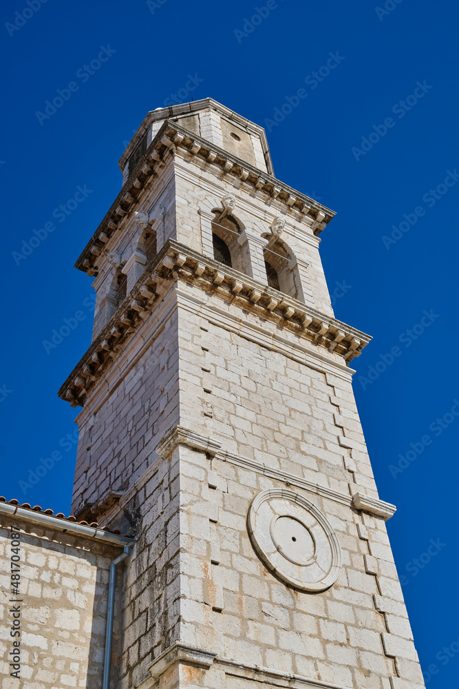 bell tower of the church of st john the baptist