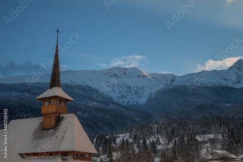 church in the mountains