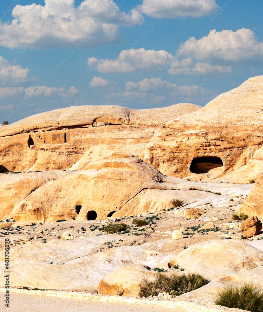 Ruins of the ancient city of Petra Ruins of the ancient city of Petra