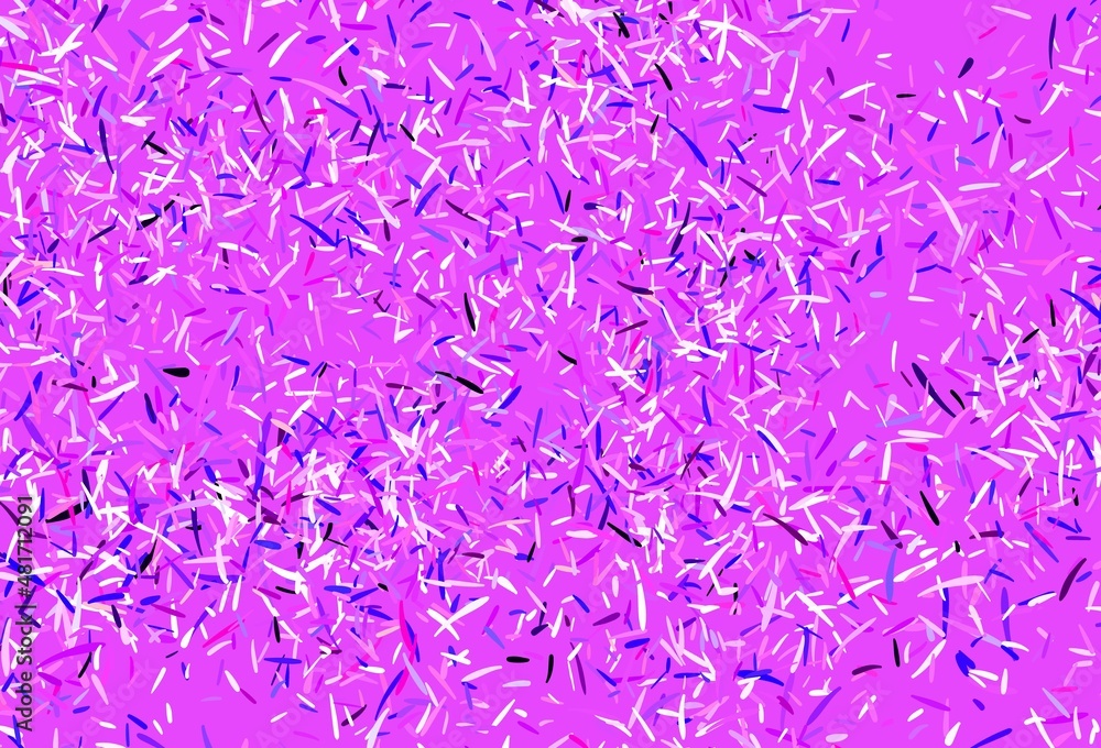 Light Purple, Pink vector background with straight lines. Light Purple, Pink vector background with straight lines.