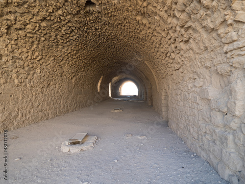 Castillo de Karak, en la Carretera del Rey, en Jordania, Oriente Medio, Asia photo