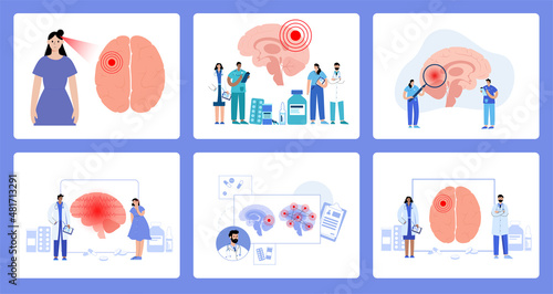 brain medical set