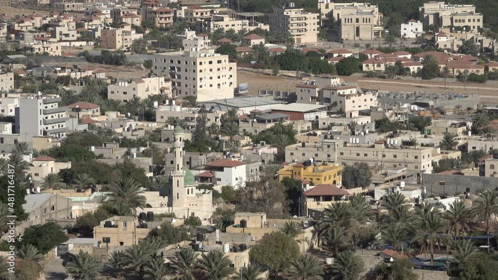 Minaret of mosque in residential neighborhood of Jericho, religion and architecture in the Palestinian Territories
Minaret of mosque in residential neighborhood of Jericho, religion and architecture in the Palestinian Territories
