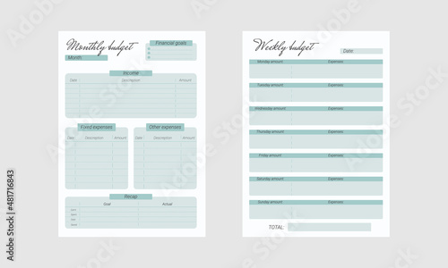 Weekly Budget Planner Out Coming