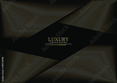 Gold luxury background. The golden premium wallpaper. Holiday  New year  Christmas  promotion. vector illustration