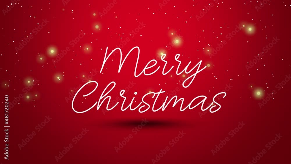 Merry Christmas with fly gold glitters, motion holidays and winter style background for New Year and Merry Christmas Merry Christmas with fly gold glitters, motion holidays and winter style background for New Year and Merry Christmas