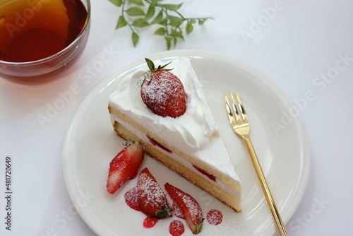 イチゴのケーキ