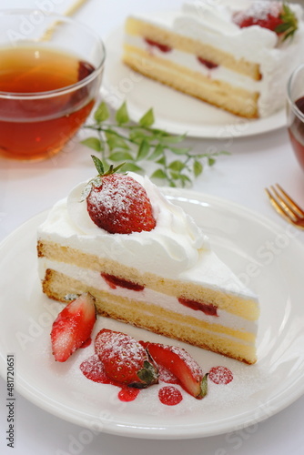 イチゴのケーキ