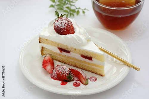 イチゴのケーキ