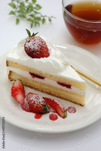イチゴのケーキ
