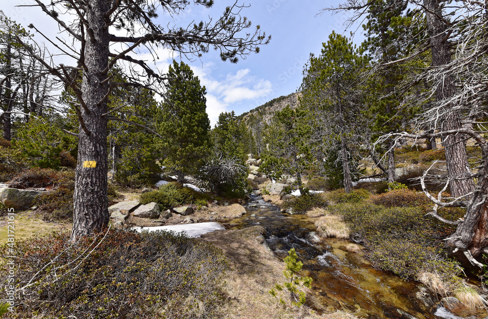 Spanien - Pyrenäen - Pic de Perafita - Wanderweg