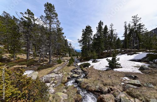 Spanien - Pyren  en - Pic de Perafita - Wanderweg