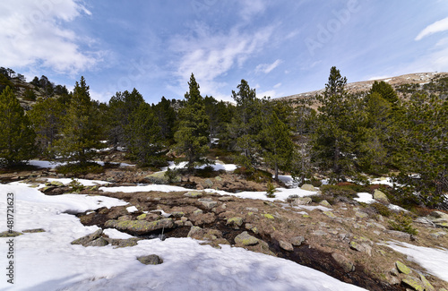 Spanien - Pyren  en - Pic de Perafita - Wanderweg