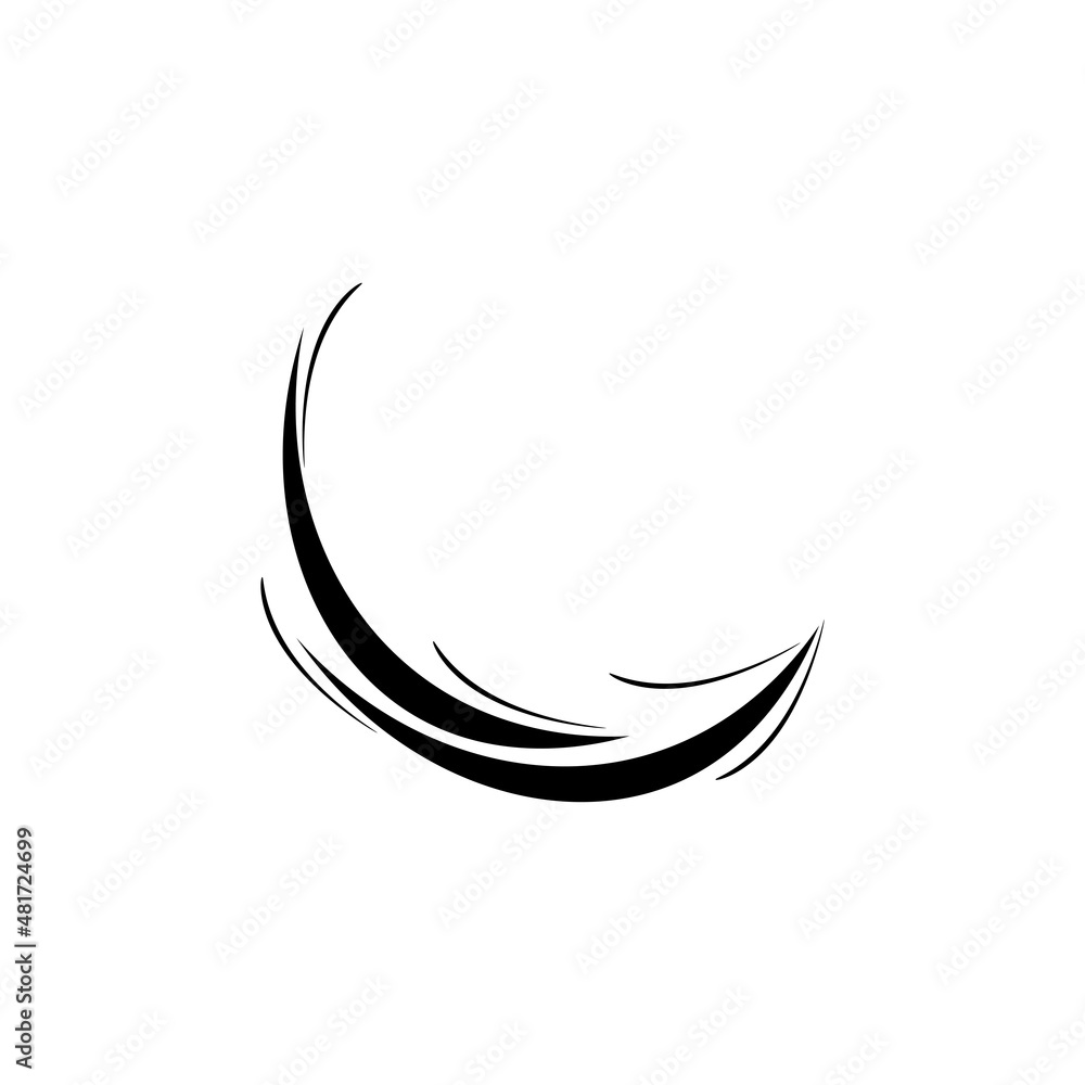 Wind icon logo free vector design Wind icon logo free vector design