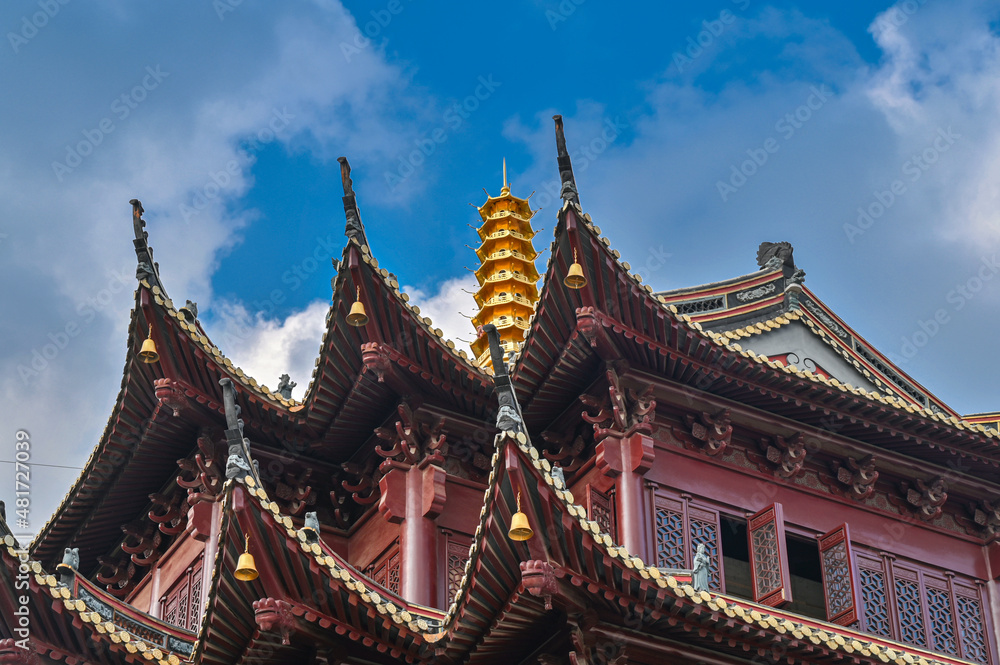 Chinese classical architecture roof cornice Chinese classical architecture roof cornice