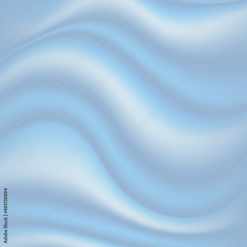 Vector of blue silk fabric background. Background drapery delicate blue silk and feathers. Vector illustration Vector of blue silk fabric background. Background drapery delicate blue silk and feathers. Vector illustration