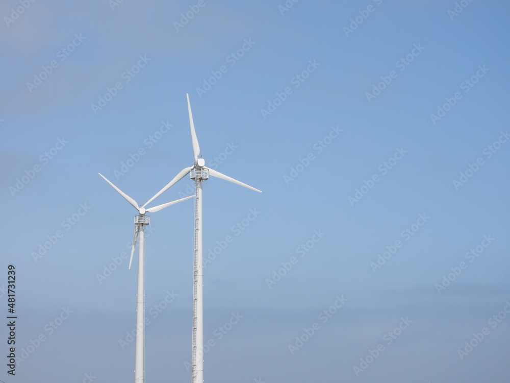 Wind power generation in northern Hokkaido