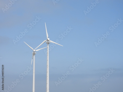 Wind power generation in northern Hokkaido