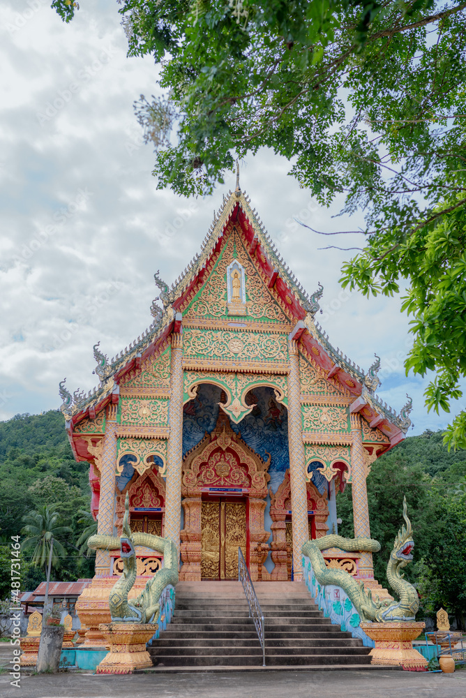 Fototapeta premium beautiful temple in thailand.
