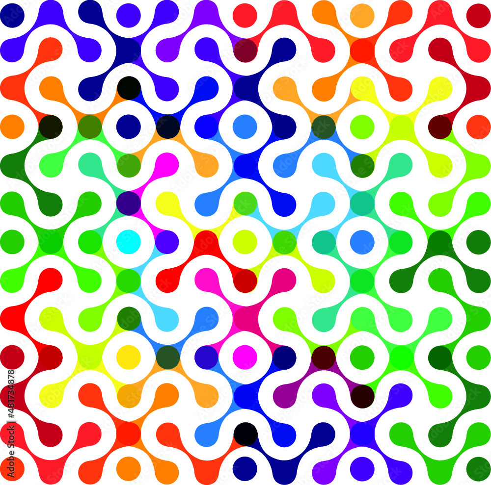 Colourful abstract vector design Colourful abstract vector design