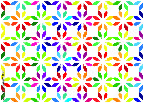 Colourful abstract vector design