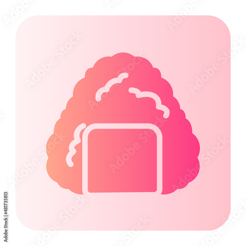 onigiri gradient icon
