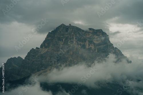  view of mount Civetta in Dolonites, Italy photo