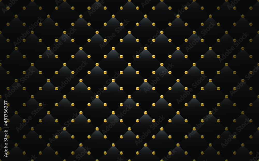 Black and gold luxury background. Vector illustration. Black and gold luxury background. Vector illustration.
