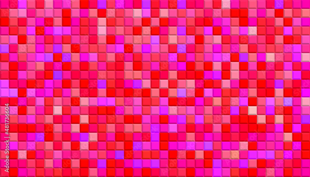 Red geometric background. Vector illustration. Red geometric background. Vector illustration.