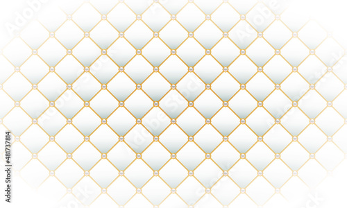 White luxury background. Vector illustration.