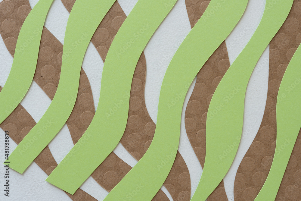 Fototapeta premium abstract background with overlapping stripes