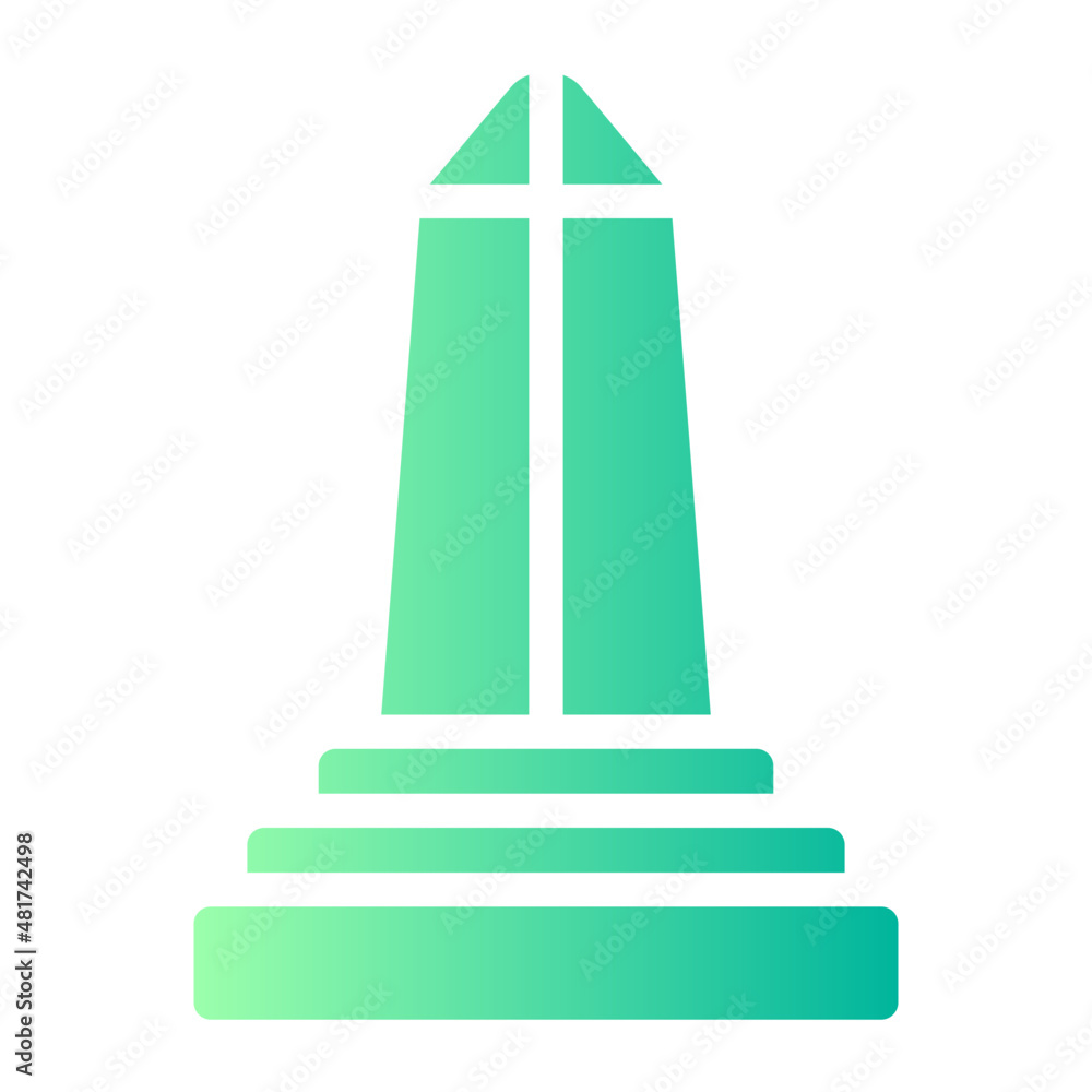 obelisk gradient icon