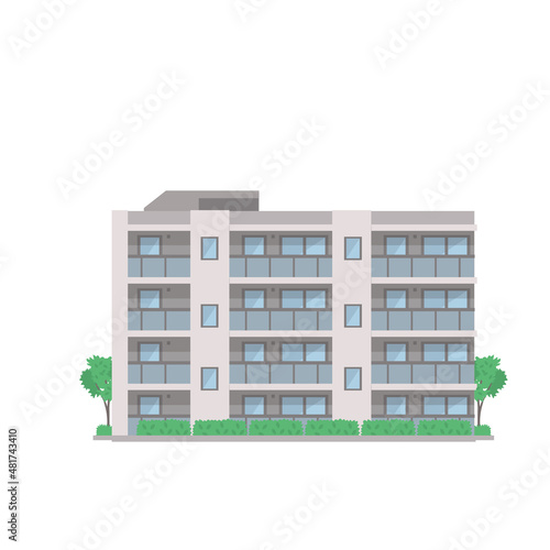 マンション のイラスト
