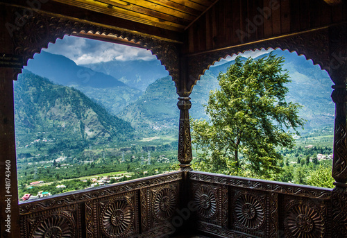 Various views of the Naggar Castle, Manali photo