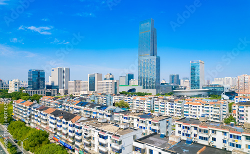 Urban scenery of Wuzhong District, Suzhou City, Jiangsu Province
