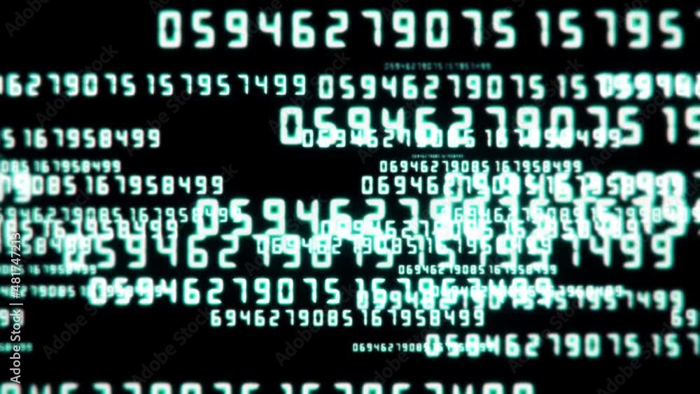 Digital background material loop Digital background material loop