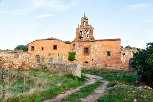 Ruins of beguinage of Saint Roman in Medinaceli, Soria, Castile and Leon community, Spain photo