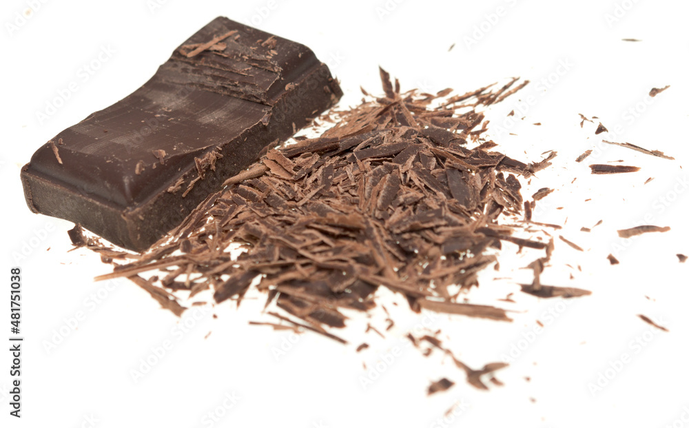 Fototapeta premium Chocolate on white