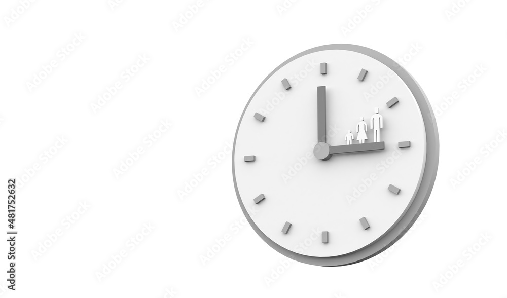 時計と家族 時計と家族