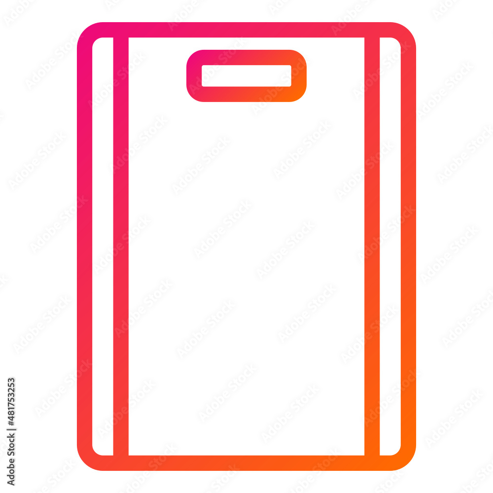 Cutting Board Vector Icon Design Illustration Cutting Board Vector Icon Design Illustration