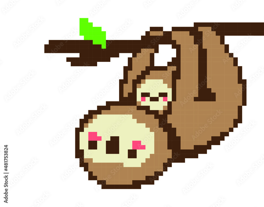 sloth pixel. sloth pixel.