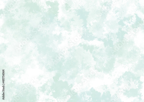 水彩　背景画像　水色のテクスチャ
