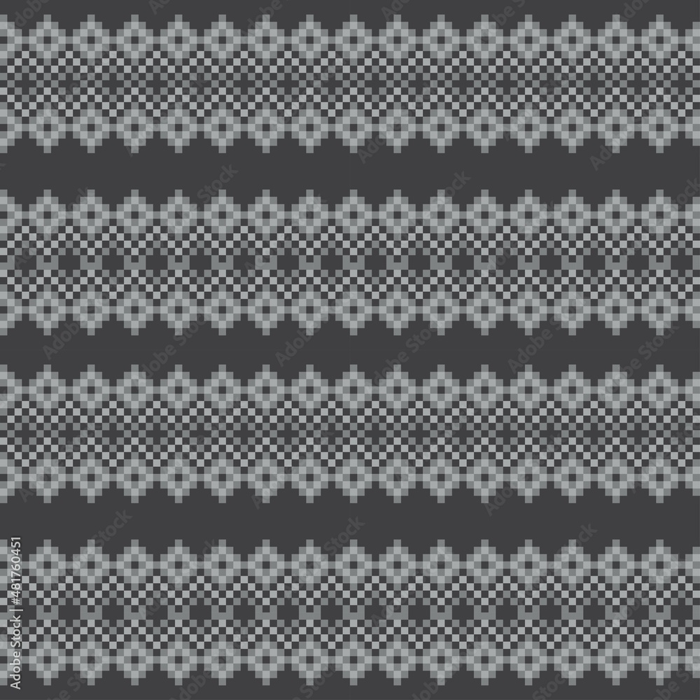 Argyle Fair Isle Seamless Pattern Design Argyle Fair Isle Seamless Pattern Design