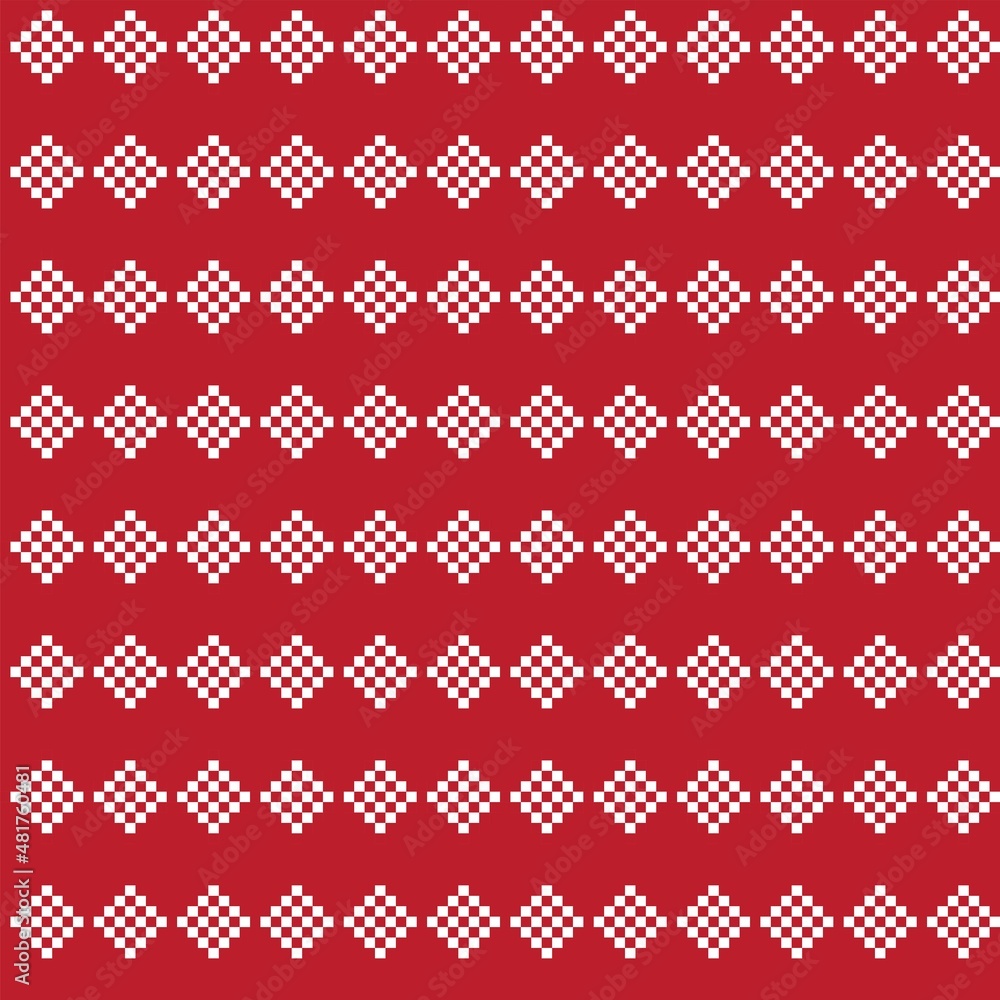 Argyle Fair Isle Seamless Pattern Design Argyle Fair Isle Seamless Pattern Design
