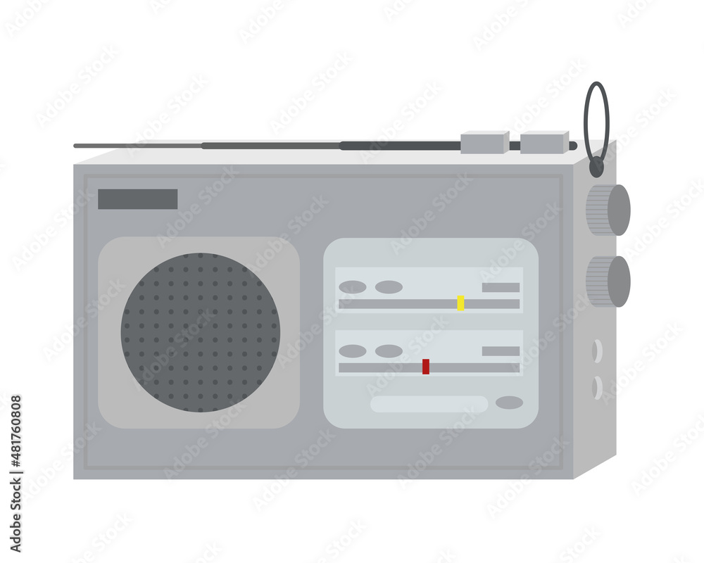 Fototapeta premium retro radio stereo