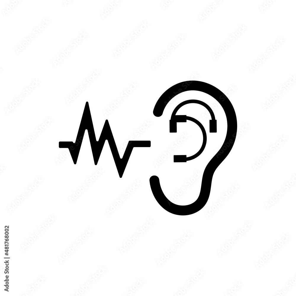 Hearing Logo Template vector icon design Hearing Logo Template vector icon design
